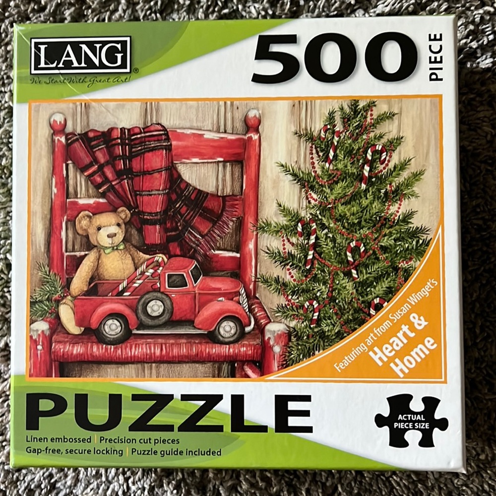 Lang 500pc Christmas jigsaw puzzle